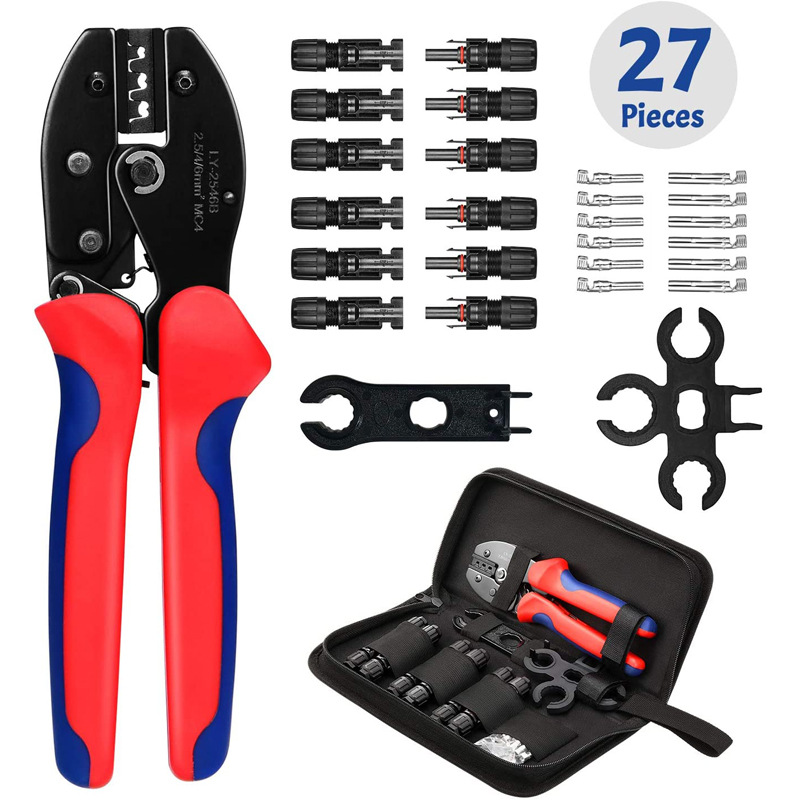 Solar Cable Mc4 Connector - Kit d'outils de pince à sertir