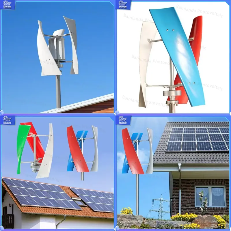 Wind Solar Hybrid Kit - Générateur éolien solaire hybride 5KW à