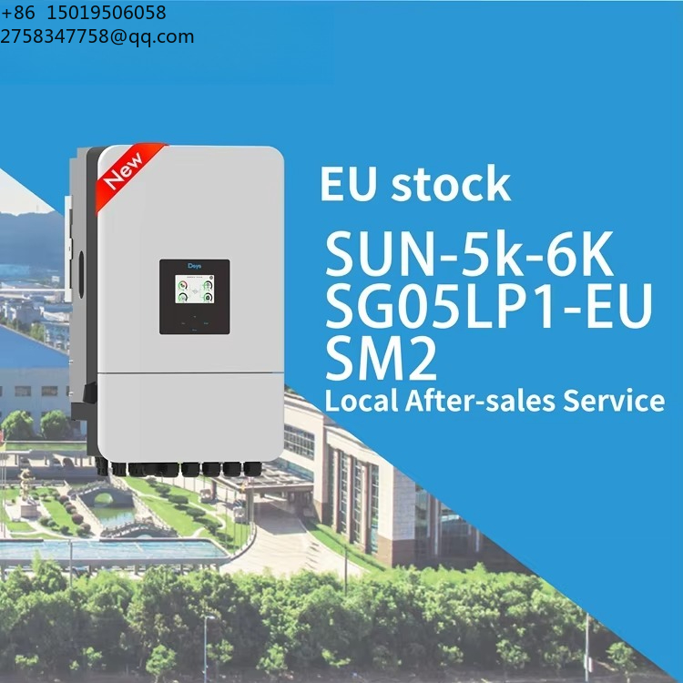 Hybrid Solar Inverter - Onduleur solaire hybride Deye Sun-6k-sg05lp1-eu de