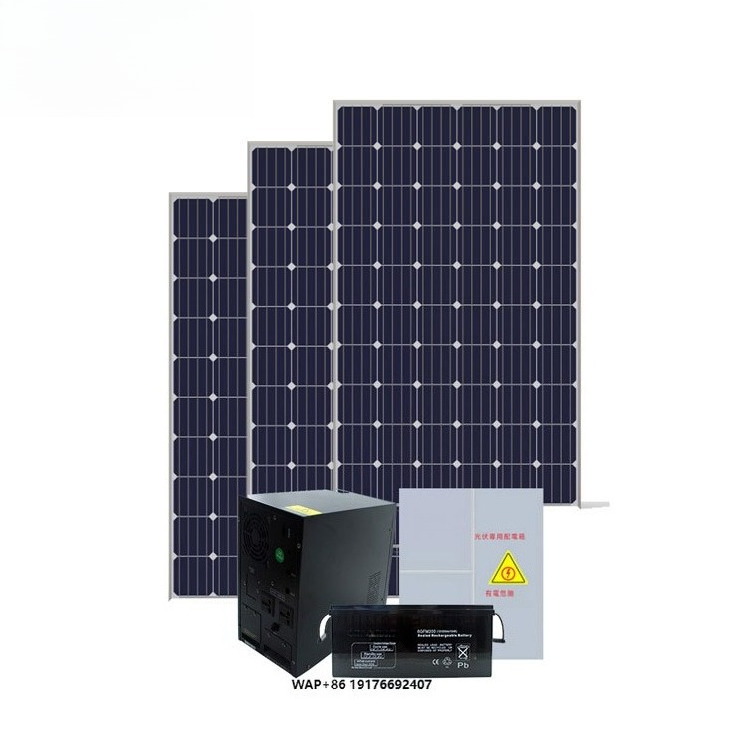 Wind Solar Hybrid Kit - Système d'énergie solaire et éolienne hybride
