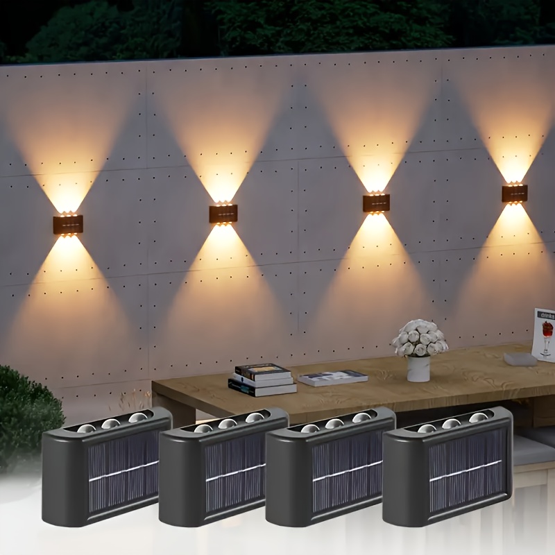 Waterproof Junction Box Solar - Lampe solaire LED extérieure étanche, éclairage