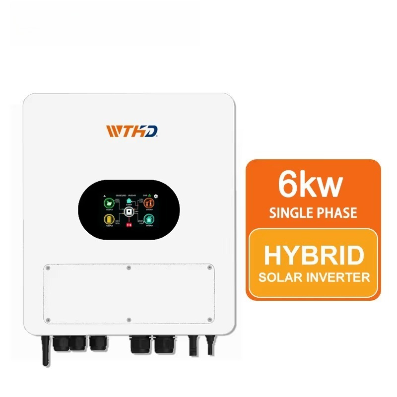 Hybrid Solar Inverter - Onduleur solaire hybride monophasé IP65 6KW