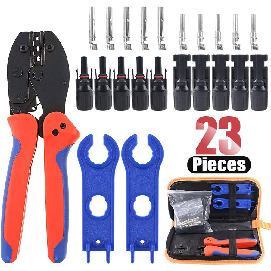 Solar Cable Mc4 Connector - Outils de sertissage solaire pour panneau