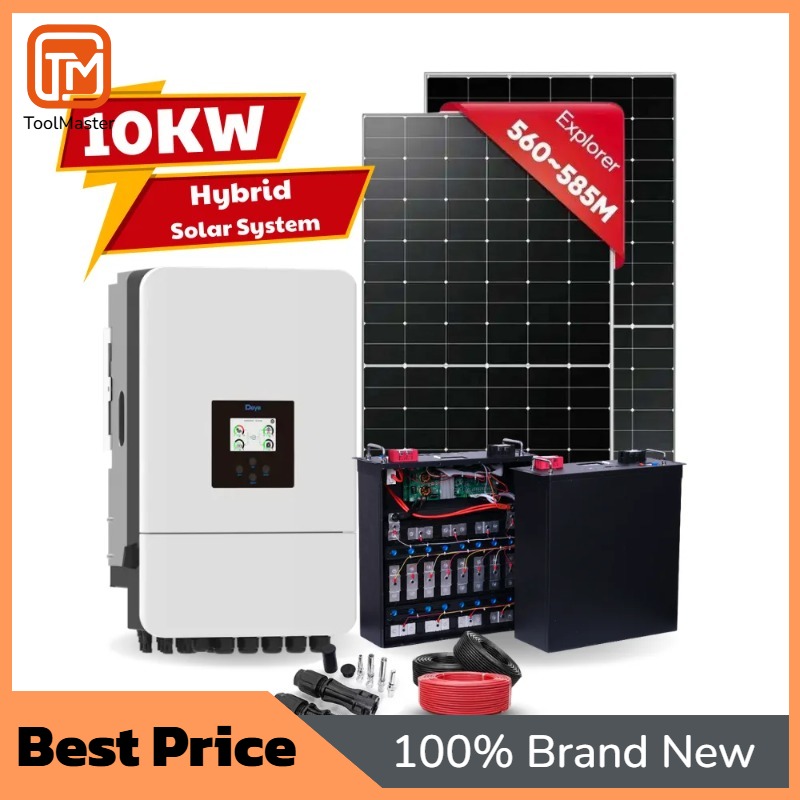 Hybrid Solar Inverter - 【Offre Spéciale】Système Solaire 10KW Deye Hybride