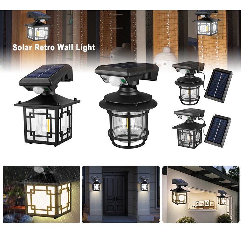 Lampe murale solaire rétro pou - Waterproof Junction Box Solar avis et prix