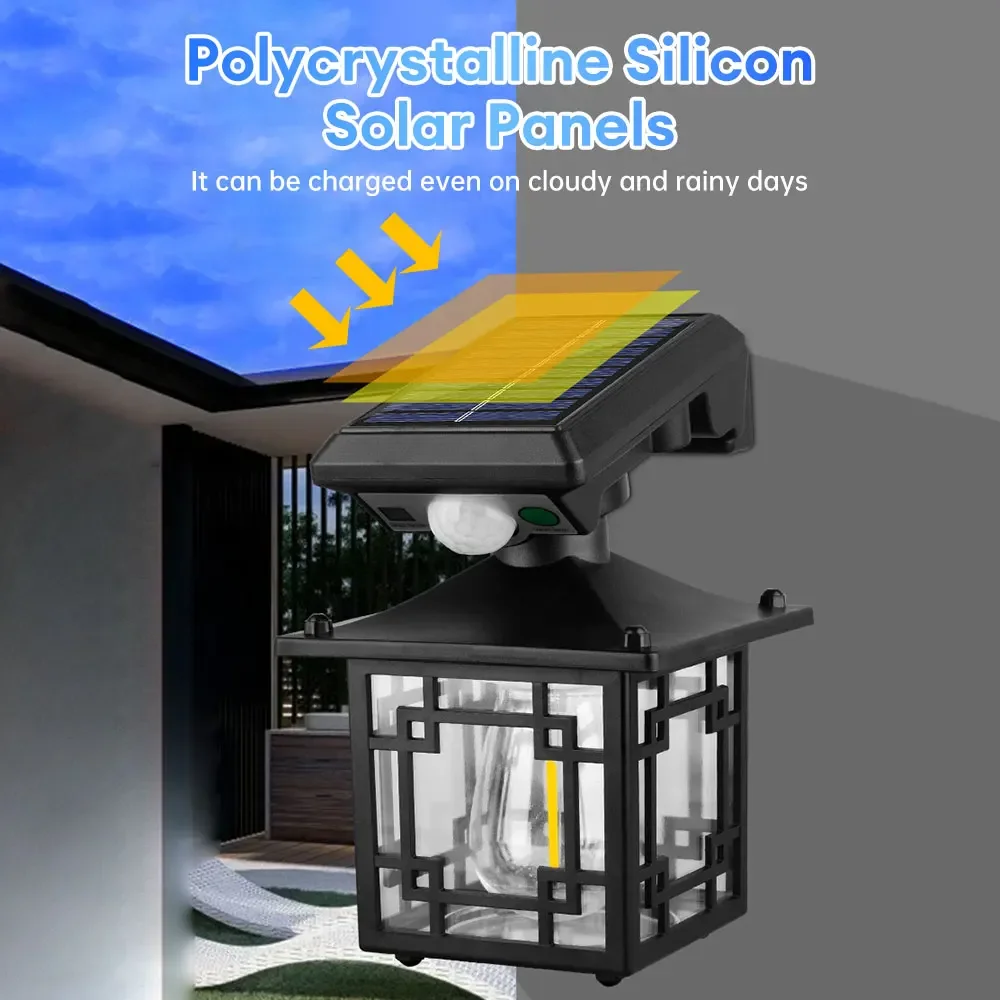Lampe murale solaire rétro pou - Waterproof Junction Box Solar avis et prix