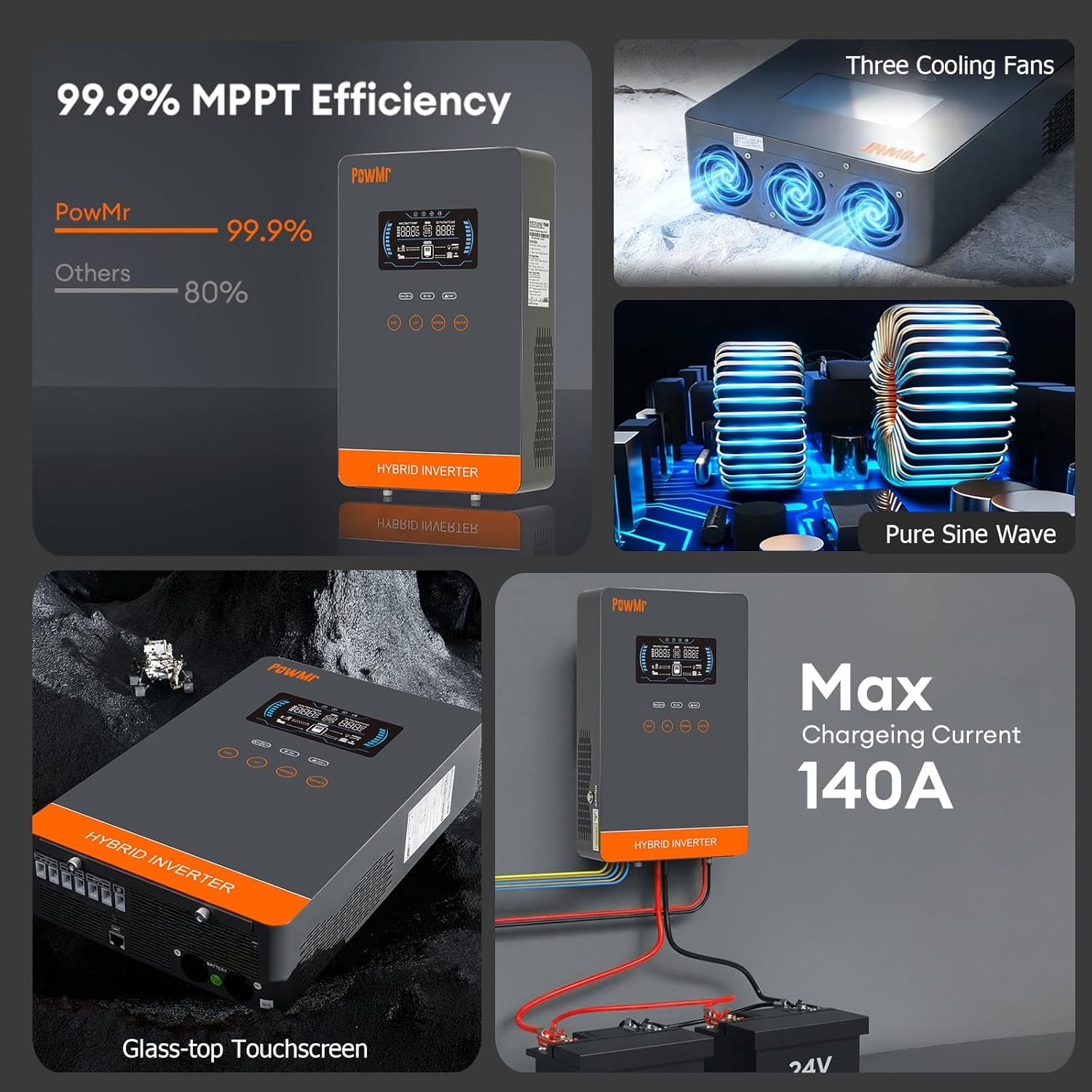 PowMr USA Onduleur Solaire Hyb - Wind Solar Hybrid Kit avis et prix