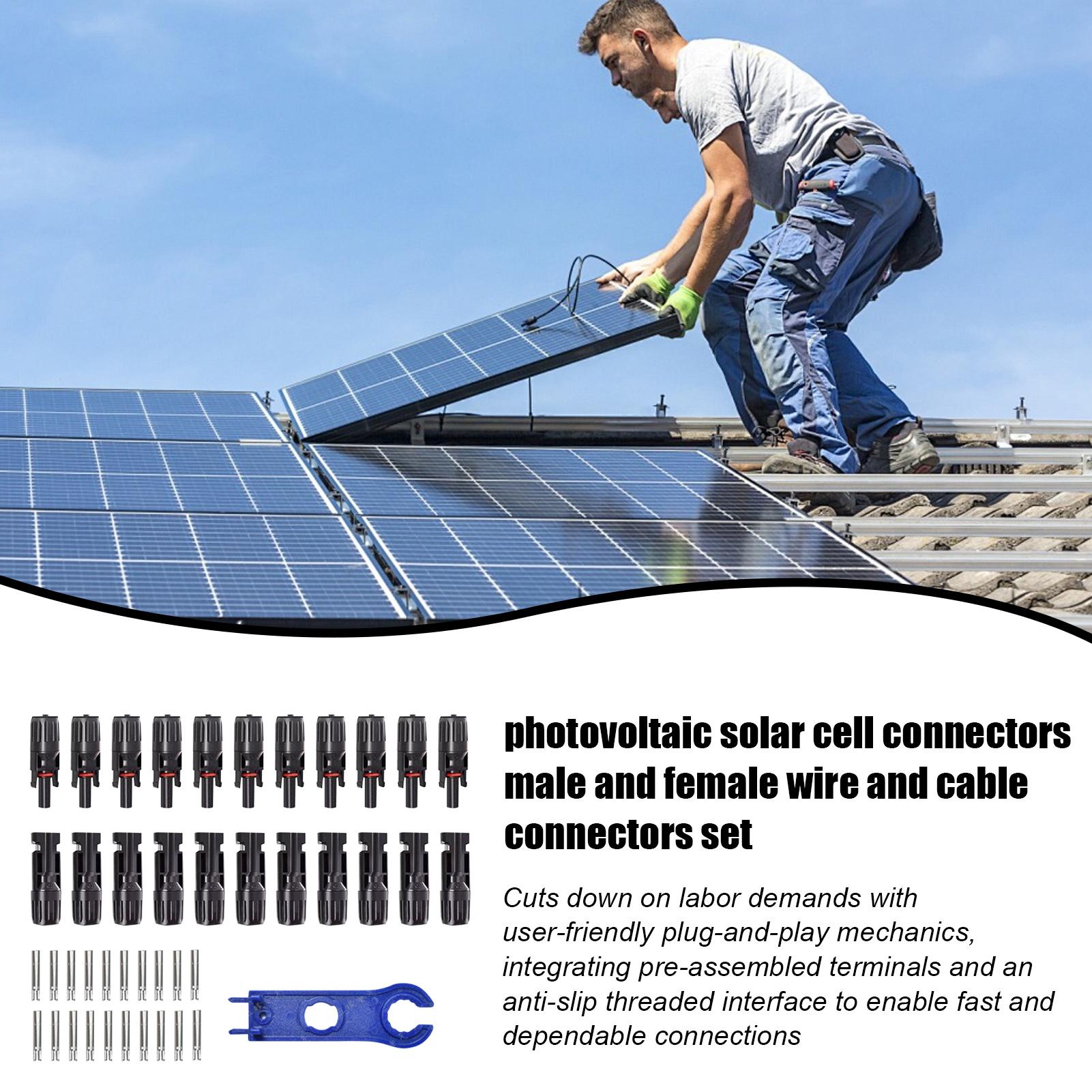 10 paires de connecteurs solai - Solar Cable Mc4 Connector avis et prix