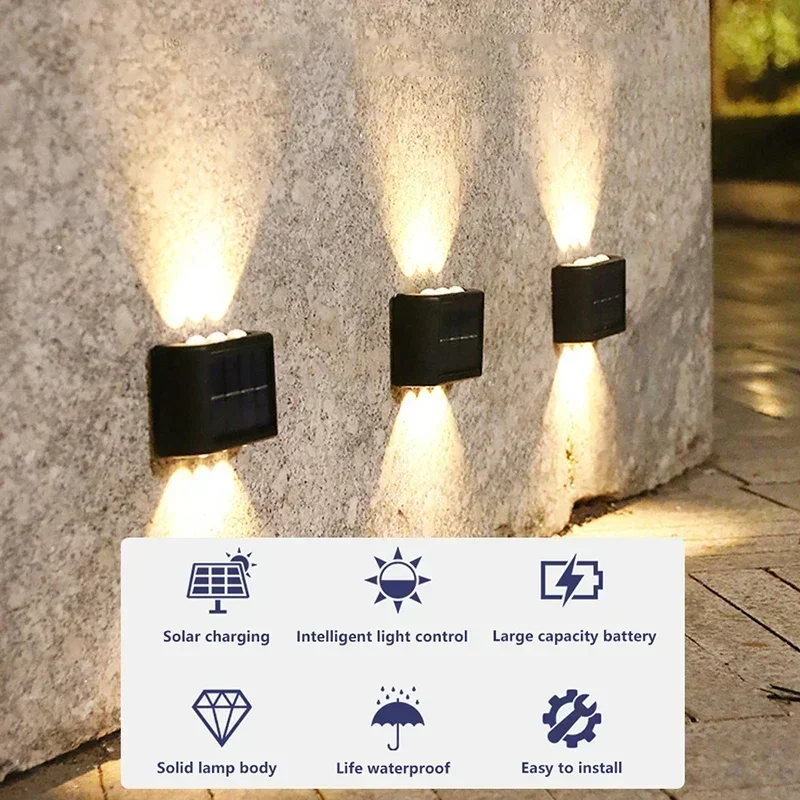 Lampe solaire LED extérieure é - Waterproof Junction Box Solar avis et prix