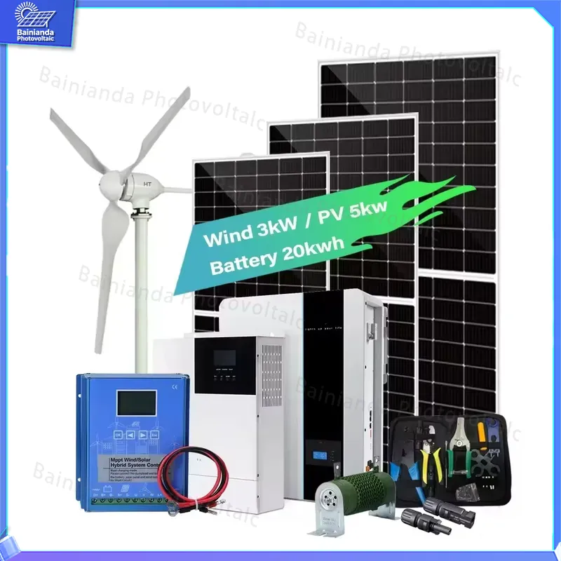 Kit d'énergie solaire éolienne - Wind Solar Hybrid Kit avis et prix