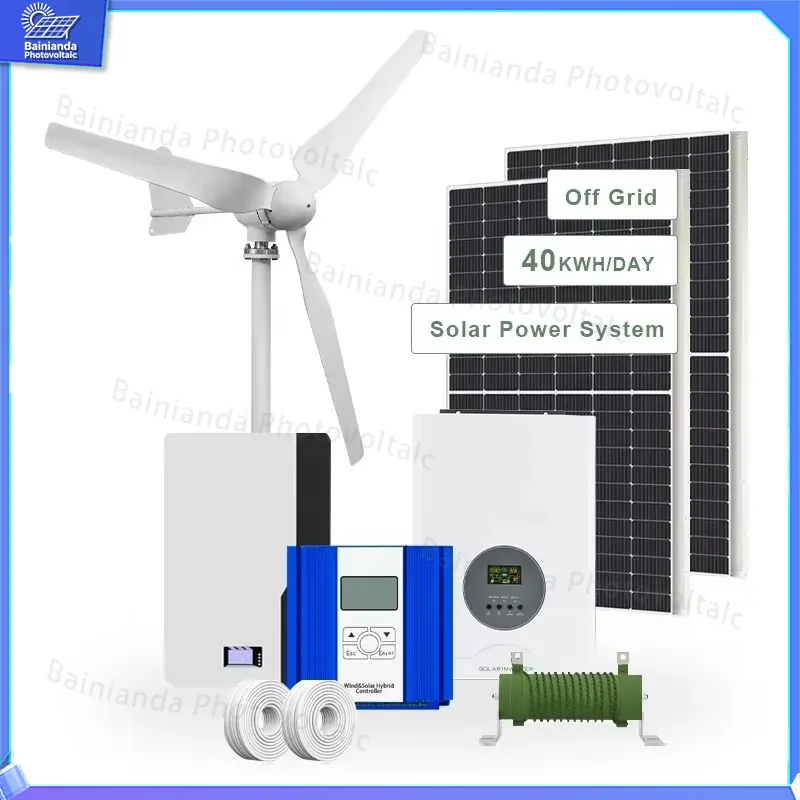 Kit d'énergie solaire éolienne - Wind Solar Hybrid Kit avis et prix