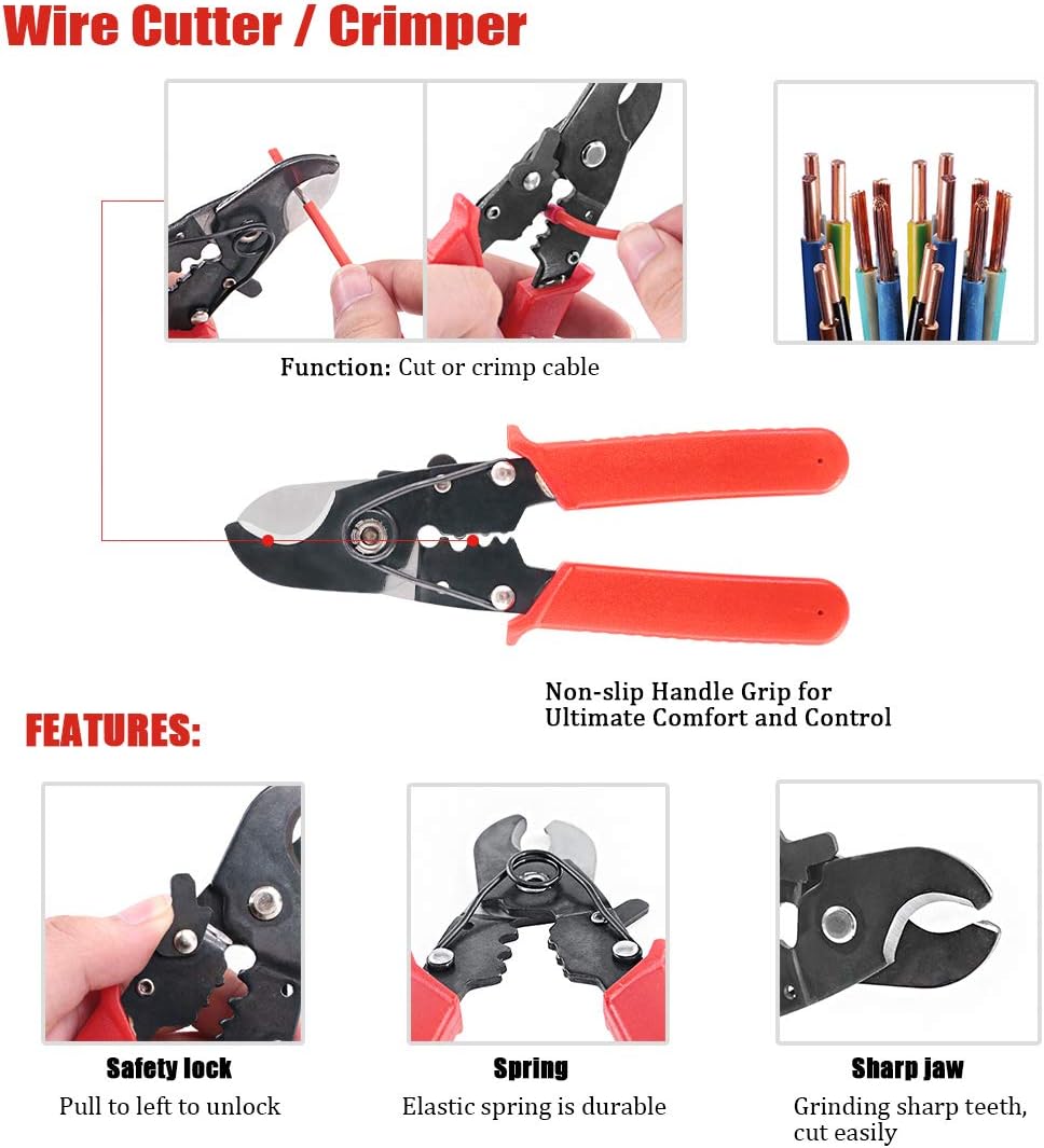 Kit d'outils de sertissage de  - Solar Cable Mc4 Connector avis et prix