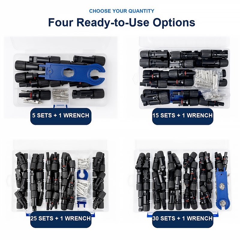Kit de connecteurs pour pannea - Solar Cable Mc4 Connector avis et prix