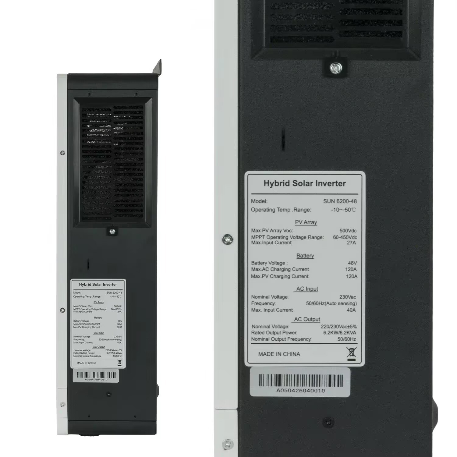 Convertisseur solaire hybride  - Hybrid Solar Inverter avis et prix