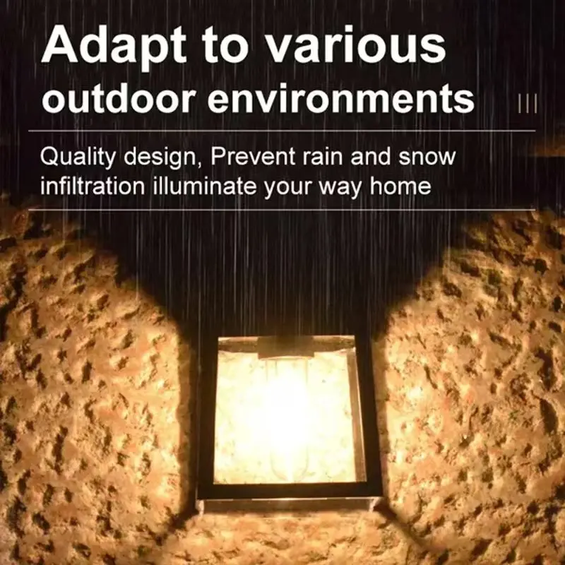 Lampe murale solaire extérieur - Waterproof Junction Box Solar avis et prix