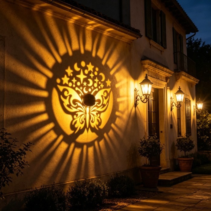 Projecteur solaire mural Manda - Waterproof Junction Box Solar avis et prix