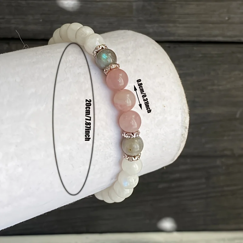 Nouveau Bracelet pierre de lun - Renewable Energy Lab avis et prix