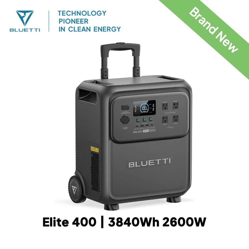 BLUETTI Elite 400 2600W 3840Wh - Lifepo4 Battery Pack avis et prix