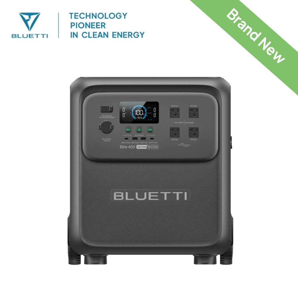 BLUETTI Elite 400 2600W 3840Wh - Lifepo4 Battery Pack avis et prix