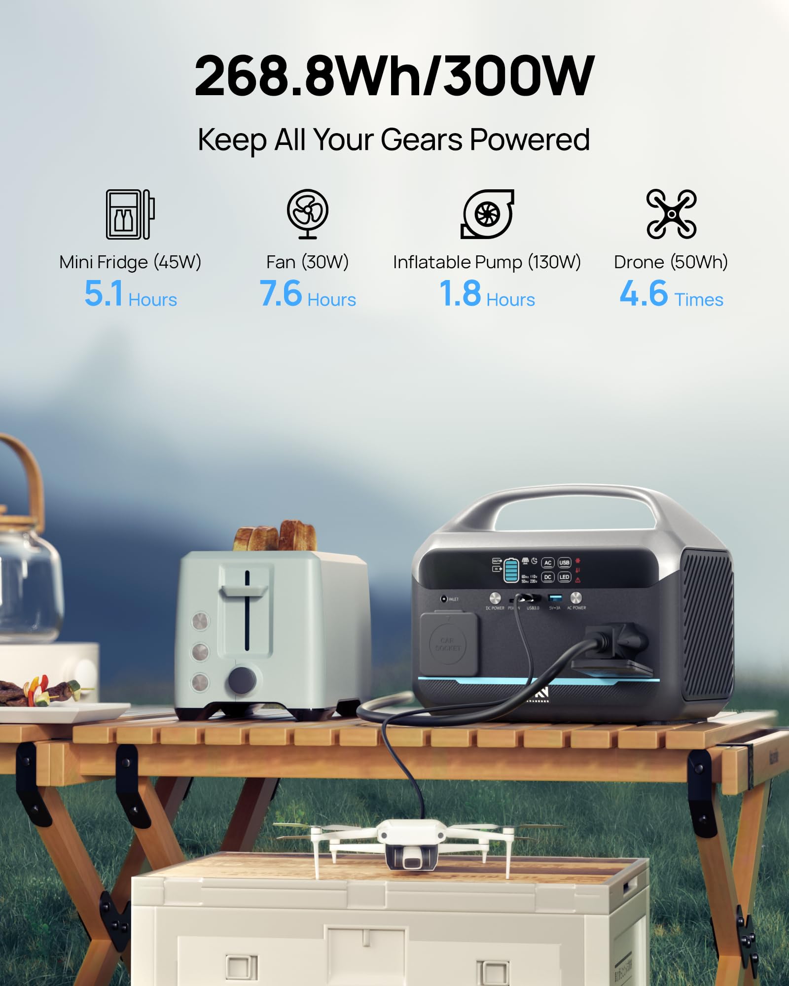 Station d'alimentation portabl - Lifepo4 Battery Pack avis et prix