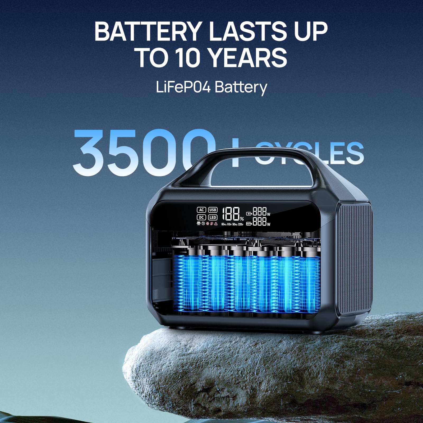 Station d'alimentation portabl - Lifepo4 Battery Pack avis et prix
