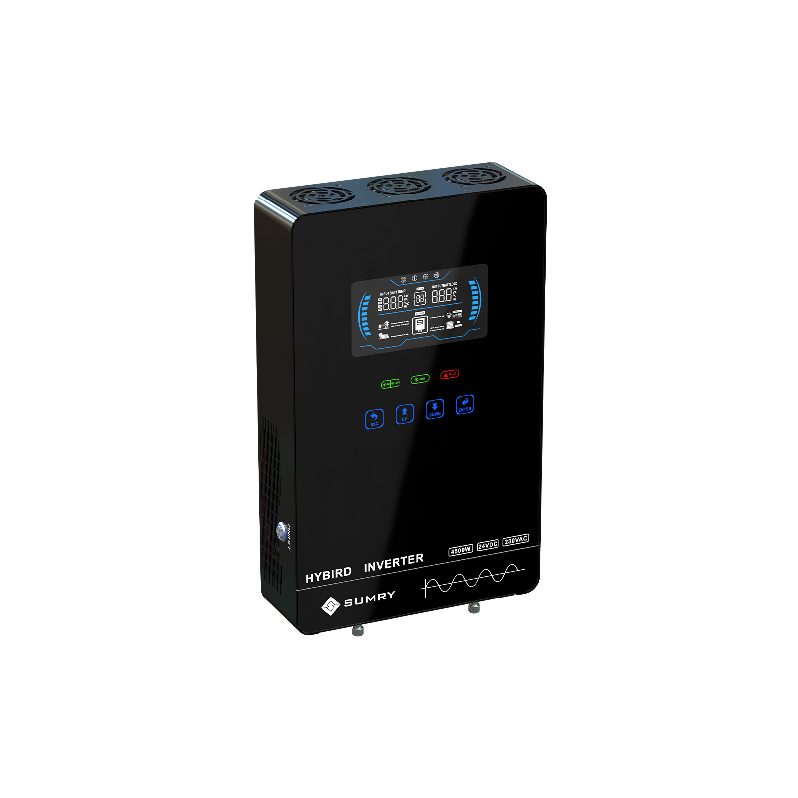 Onduleur solaire 110V 5,5 kW 4 - Hybrid Solar Inverter avis et prix